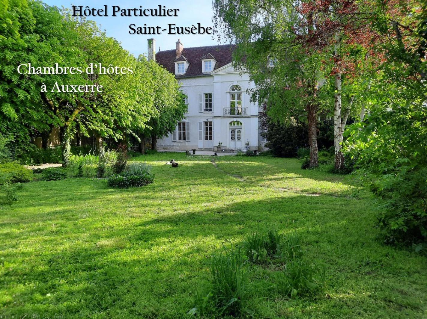 Saint-Eusebe Mansion - Hotel Particulier St-Eusebe Auxerre Buitenkant foto